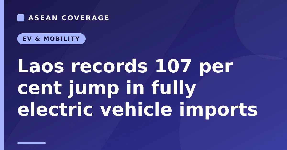Electric vehicle connected to a charging point