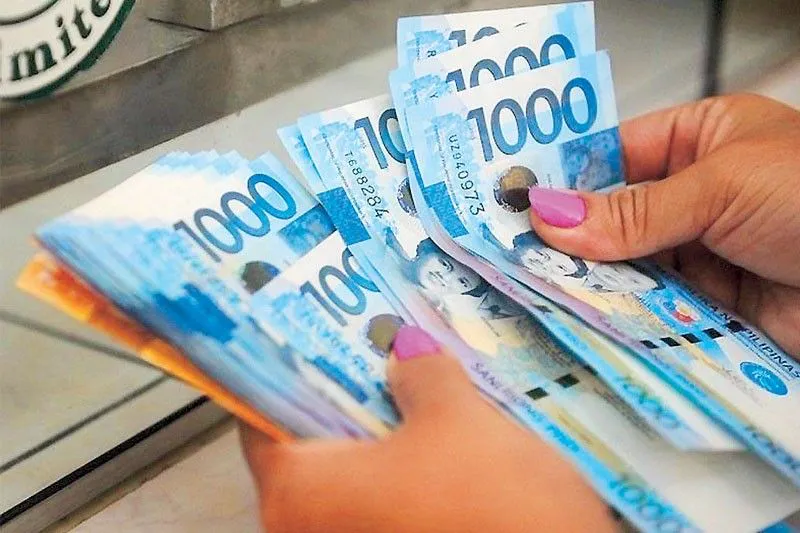 Illustration of bond certificates and Philippine peso banknotes