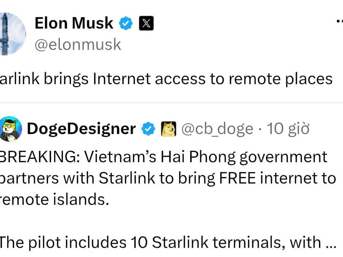 Satellite internet terminal overlooking a coastal island landscape