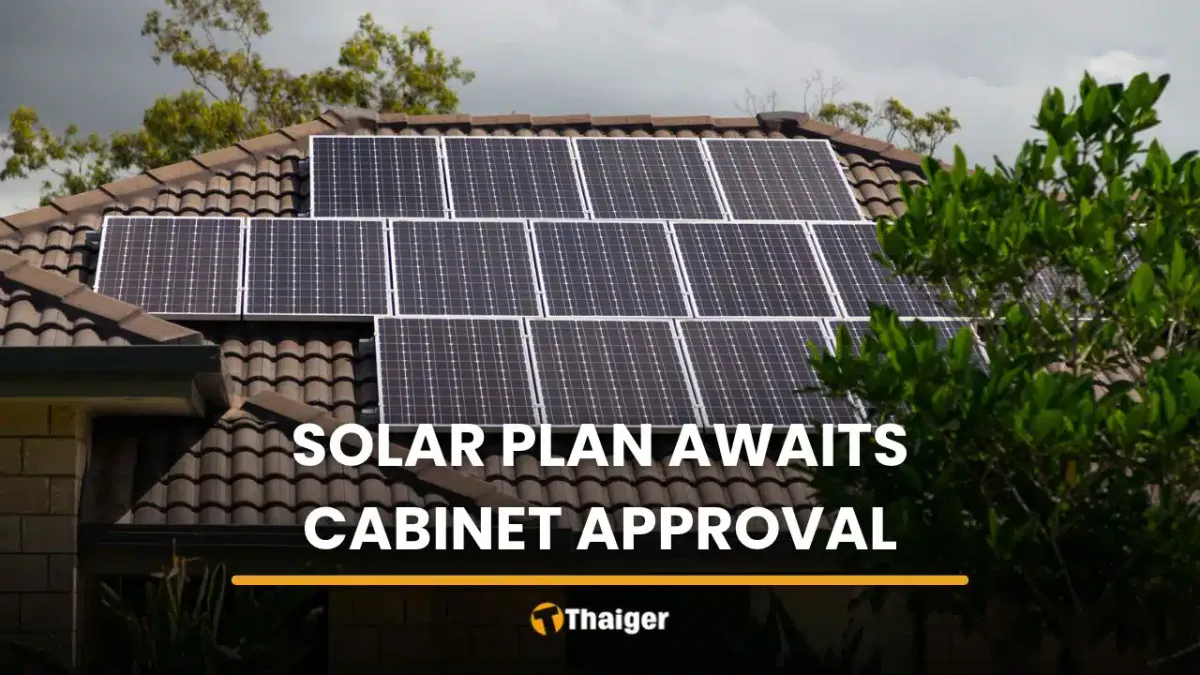 Solar panels mounted on the roof of a house