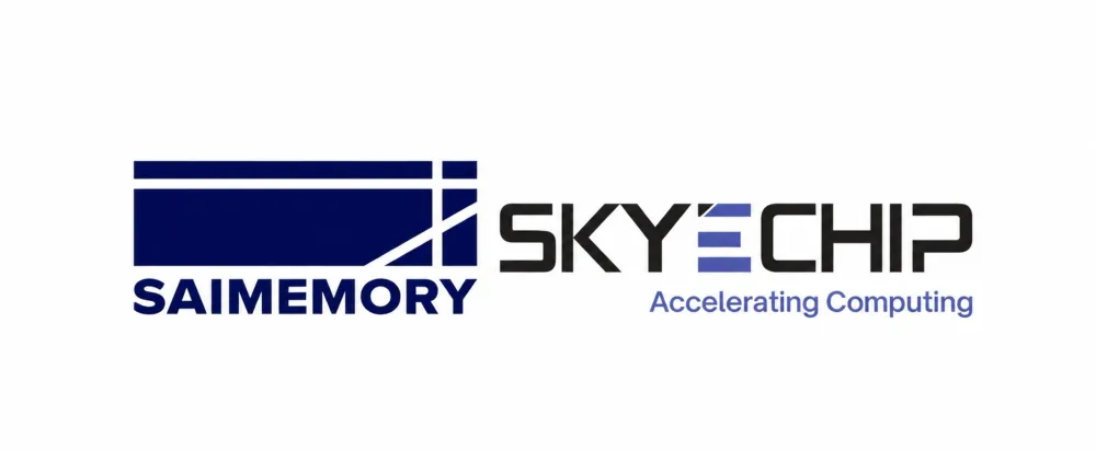 Illustration of memory chips on a circuit board