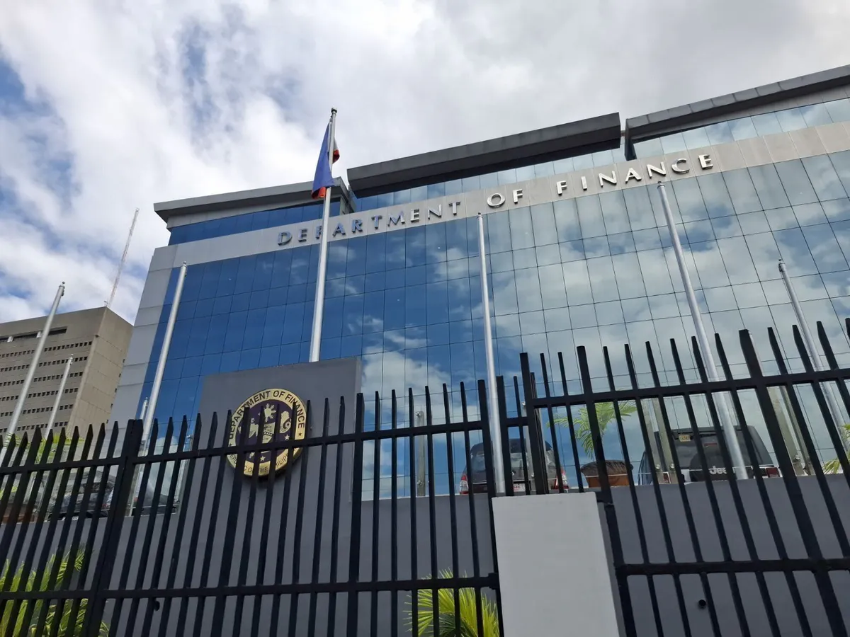 Exterior of a government office building in Manila