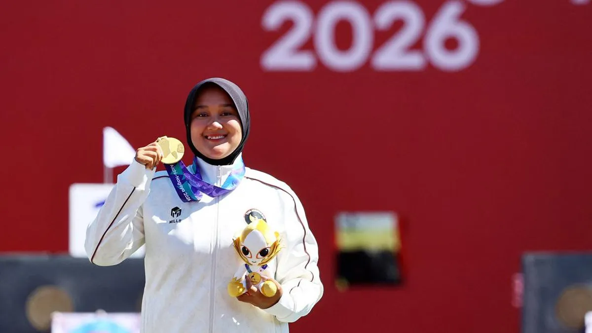 Gold, silver and bronze sports medals arranged side by side