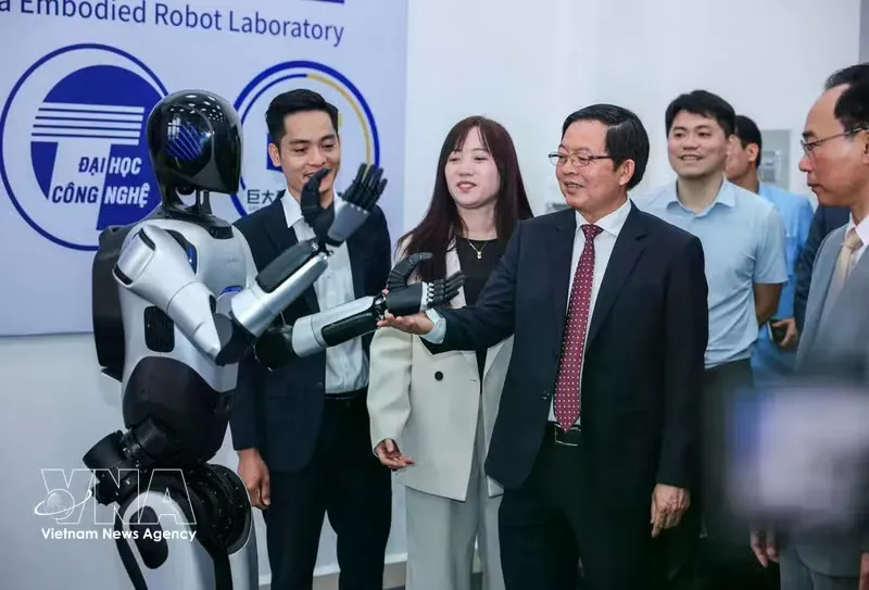 University research laboratory with scientific equipment