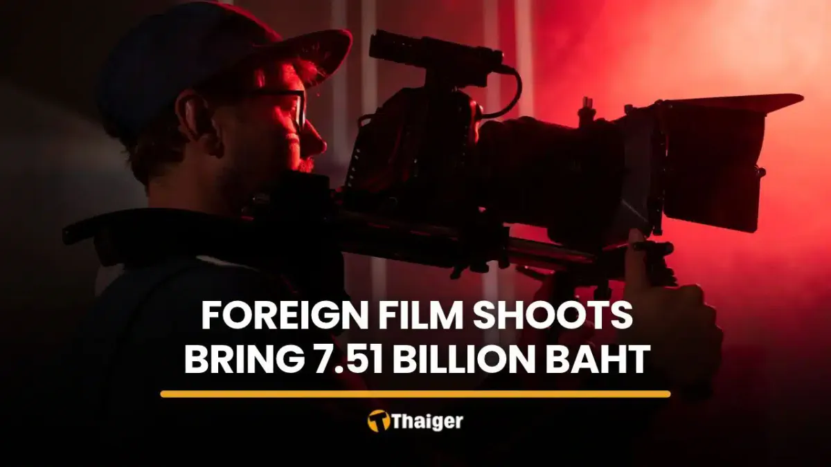 Film camera and production equipment on a set