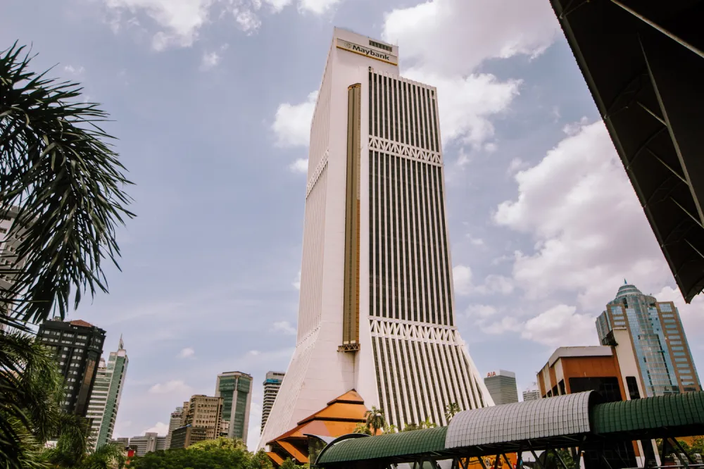 Office towers in central Kuala Lumpur