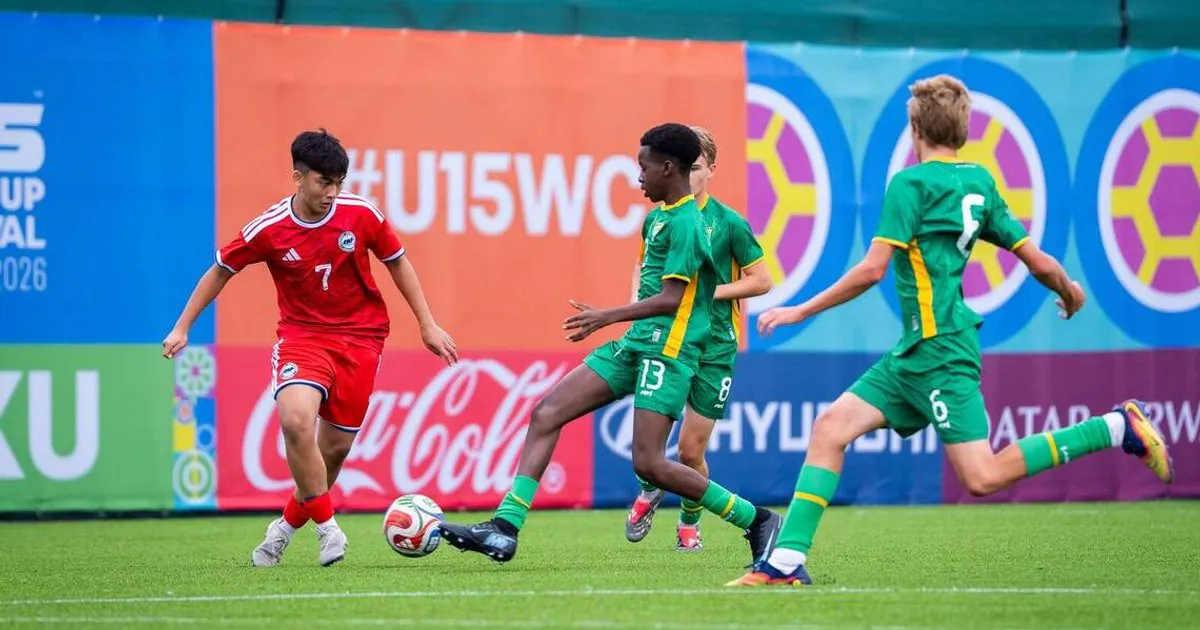 Football on an artificial-turf pitch